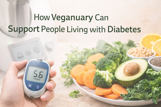 How Veganuary Can Support People Living with Diabetes and image of vegetables
