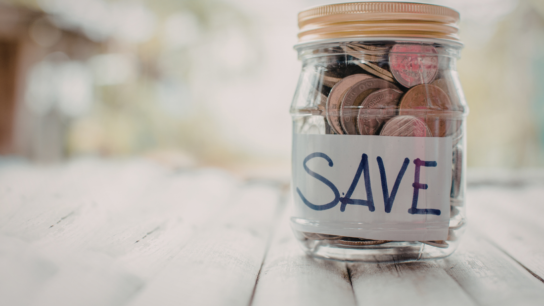 A savings jar